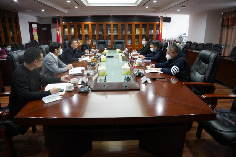 大成國(guó)資集團(tuán)黨委委員、法務(wù)總監(jiān)彭仁宏一行到江糧集團(tuán)調(diào)研指導(dǎo)