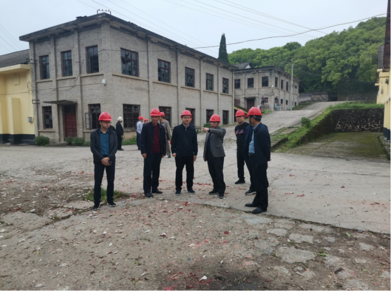 吉安市副市長陳慶壽到吉安儲備公司調(diào)研指導(dǎo) 倉儲設(shè)施功能提升建設(shè)項目