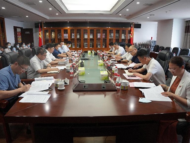 省國資委黨委委員、副主任馬健一行到江糧集團調(diào)研指導(dǎo)